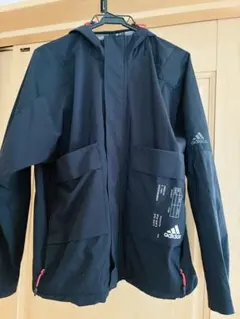 adidas ウィンドブレーカー Mサイズ 黒