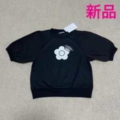 【新品】MARY QUANT マリークワント＊パフスリーブプルオーバー クロミ