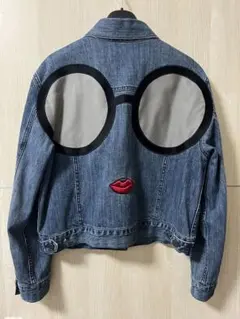 alice+olivia ハート カットアウト デニムジャケット XS ブルー - メルカリ