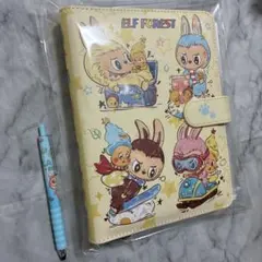 新品　ラブブ　A5 6リングファイル　シール帳　シール交換