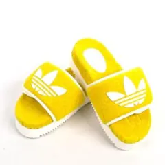 新品‼️ adidas x Gucci コラボ GG プラットフォームサンダル　黄