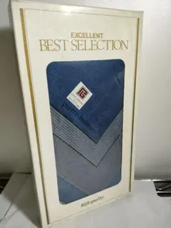 Pierre balmain ピエールバルマン メンズ ハンカチ ブルー 未使用