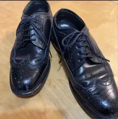 希少！REGAL ウイングチップ メダリオン ブラック 2589 23.5cm - メルカリ