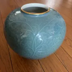 花瓶　深川製磁