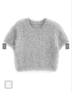 フェザーニットトップス