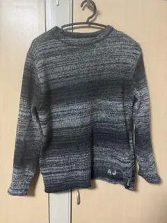 armani ストライプ　ボーダー　ニット　セーター