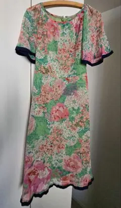 ロングワンピース　フランス古着