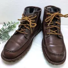 Clarks クラークス レザー モカシンブーツ　ワークブーツ