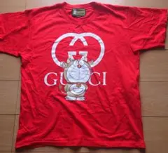 GUCCI ドラえもん Tシャツ レッド　ウシエモンのサムネイル