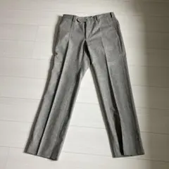 INCOTEX グレー スラックス SUPER 100'S