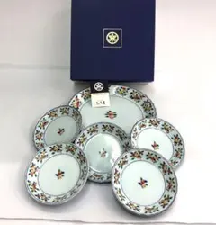 たち吉 色絵果実 取り分け揃 大皿 小皿 6点 箱付 和食器