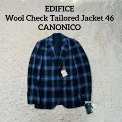 【タグ付未使用】EDIFICE Wool Tailored Jacket 46のサムネイル