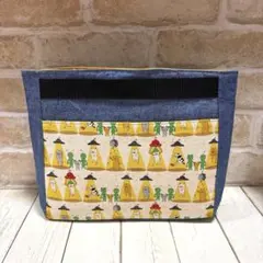 バッグインバッグ　猫と宇宙人