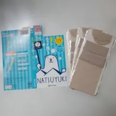 Fukuske NATUYUKI ストッキング 3足入り 23-25cm