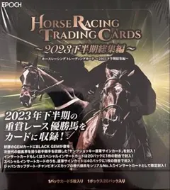 EPOCH 2023下半期総集編 ホースレーシングカード BOX - メルカリ