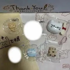 にゃんでも屋 動物ミニスクイーズ 4点まとめ売り