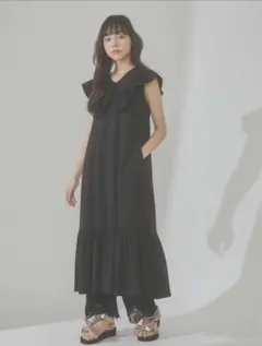 メリージェニー＊merry jenny＊bigフリルカラーカット ワンピース