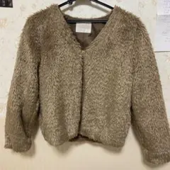 ファーコート　ブルゾン　アウター　BEAMS discoat