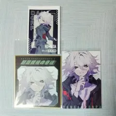 ダンガンロンパV3 最原 望月けいコラボ ステッカー 色紙 ポストカード