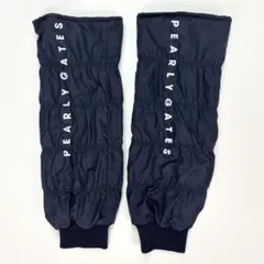【美品】PEARLY GATES パーリーゲイツ　レッグウォーマー ネイビー