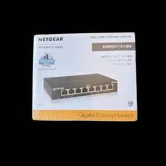 【未使用】NETGEAR GS308 ギガビットスイッチ 8ポート