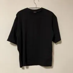 UNIQLO U エアリズムコットン　黒　半袖Tシャツ S