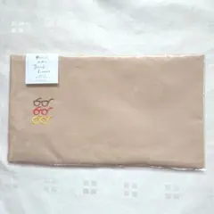刺繍ブックカバー 眼鏡柄