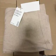 ムジラボ　自然の色を生かして染色したカシミア　ニットストール　マフラー