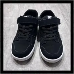 DC Shoes ブラック スニーカー　スエード　キッズ　21cmのサムネイル