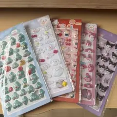 キャラクターシール　5枚セット