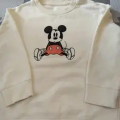 ユニクロミッキーマウス トレーナー 100cm
