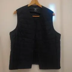 ユニクロ　WARM PADDED ダウンベスト　ブラック　XL　※新品未使用品