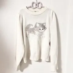 evelyn エブリン ねこ CAT ニット