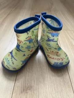 Kids Foret キッズレインブーツ(長靴) 恐竜柄 14.0cmのサムネイル