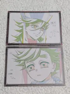 鬼滅 ダイニング dining 無限城 第一章 おすそ分け ポスカ 童磨セットa