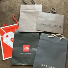 ルイヴィトンなどショップバッグセット