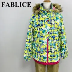 FABLICE スキーウェア上下セット 黄/青 160 0425-Aのサムネイル