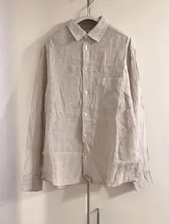 00'年代H&M No. 17 ストライプシャツ Mサイズ