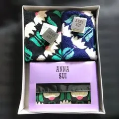 ANNA SUI　 ハンカチ2枚セット　 エコバッグ付き