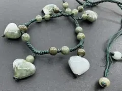 M5252 天然石　ネックレス　ヴィンテージ アクセサリー