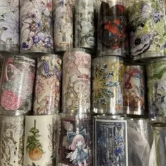 星之海域　海外 マステ 巻き売り 中古 　装飾　海外マスキングテープ 海外マスキングテープ巻売り 海乗月 人物マスキングテープ 269