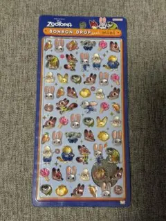 【正規品】ボンボンドロップシールミニ ズートピア