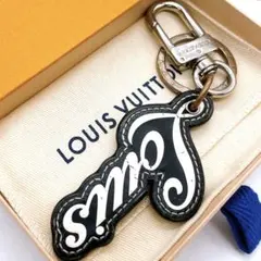 LOUIS VUITTON ルイヴィトン ポルトクレ ルイ ブラック ホワイト