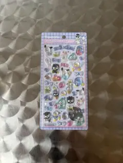 サンリオ　ボンボンドロップシール　新作　はぴだんぶい