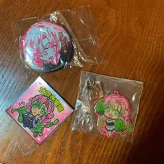 鬼滅の刃 甘露寺蜜璃 缶バッジ・ストラップ・シール