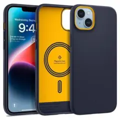 ★ iPhone 14 Plus ケース MagSafe対応 ネイビー 紺
