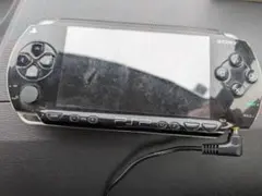 SONY PSP1000 本体と電源ケーブルセット　ジャンク ブラック