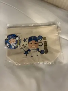 田村俊介侍ジャパングッズセット トートバッグ 缶バッチ キーホルダー 