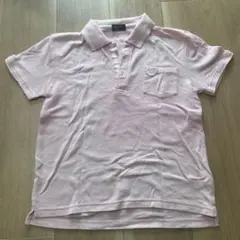 COMME CA ISM ピンク ポロシャツ 150A