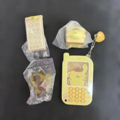 ポムポムプリン キーホルダー ✖️3 リング　セット